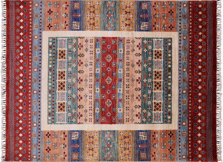 Hand Knotted Tribal Persian Gabbeh Rug - Manhattan Rugs