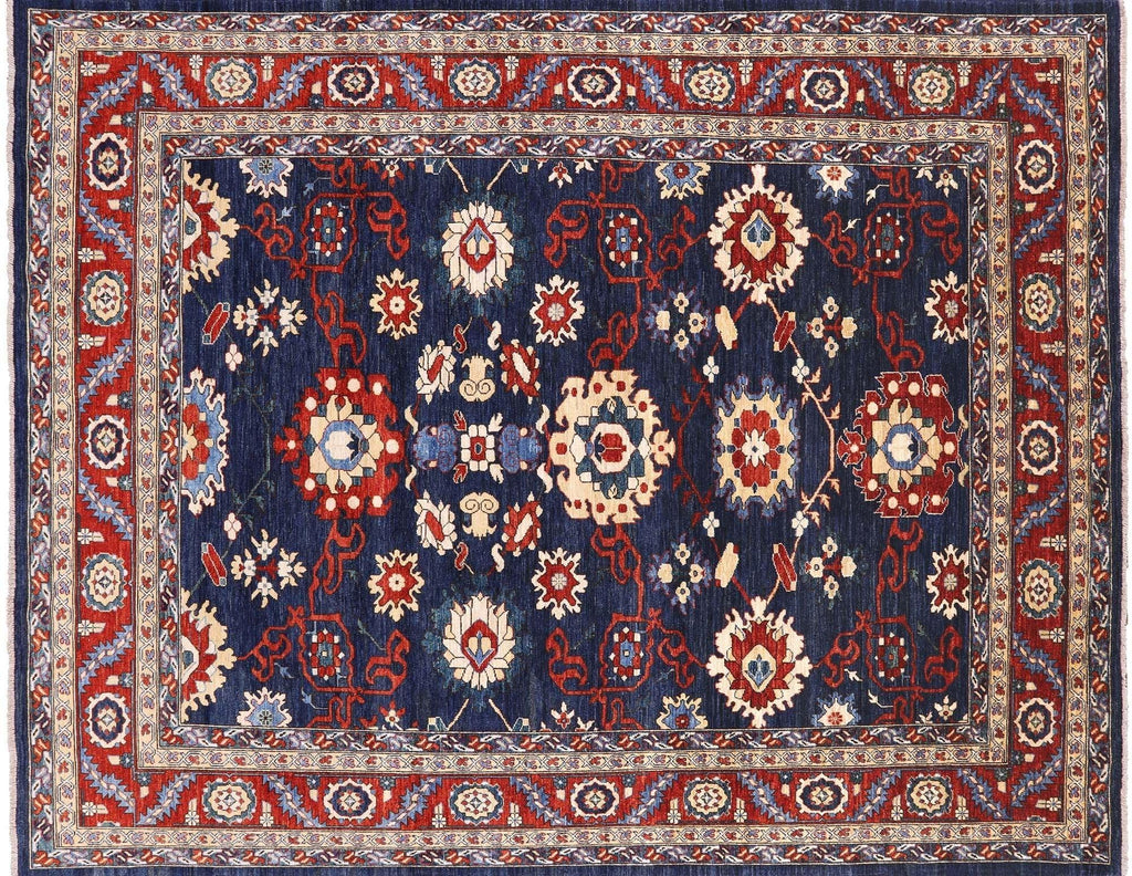 Hand Knotted Wool Fine Serapi Area Rug - Manhattan Rugs