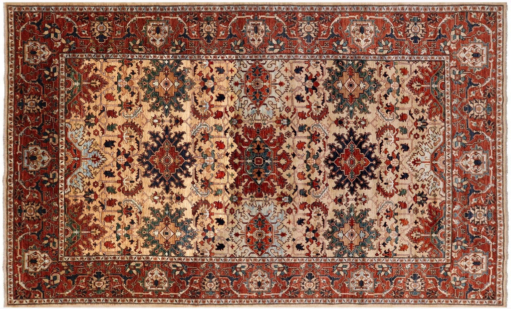 Fine Serapi Hand Knotted Wool Rug - Manhattan Rugs