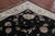 Black Turkish Oushak Hand Knotted Wool Area Rug - Manhattan Rugs