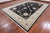 Black Turkish Oushak Hand Knotted Wool Area Rug - Manhattan Rugs