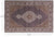5' 11" X 8' 10" Persian Tabriz Handmade Wool & Silk Area Rug - P9522