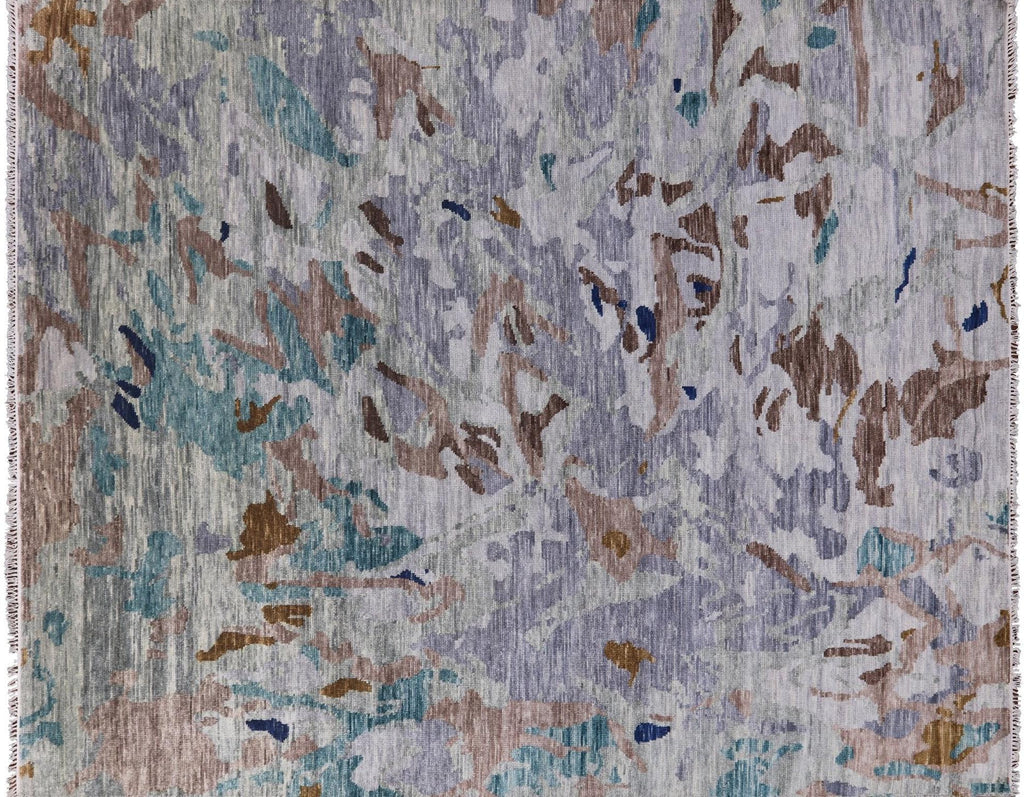 Contemporary Hand Knotted Wool Area Rug - Manhattan Rugs