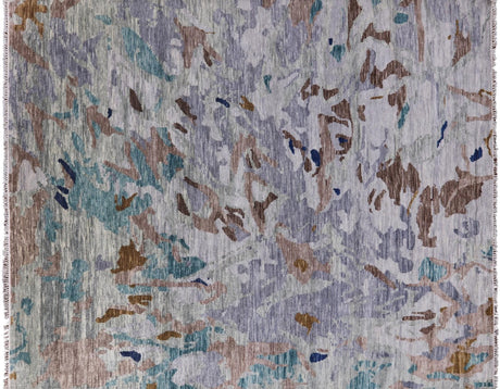 Contemporary Hand Knotted Wool Area Rug - Manhattan Rugs