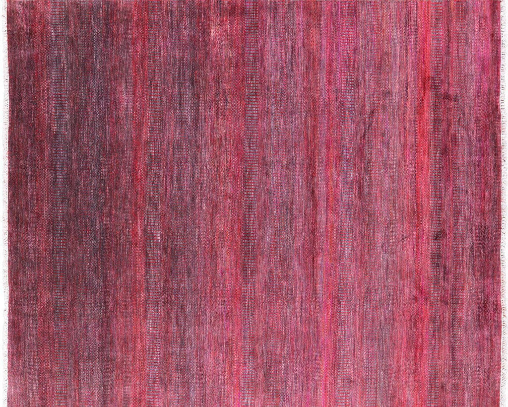 Savannah Grass Hand Knotted Wool & Silk Area Rug - Manhattan Rugs