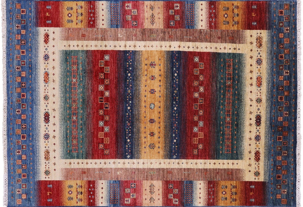 Persian Gabbeh Hand Knotted Wool Rug - Manhattan Rugs