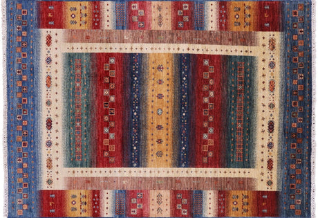 Persian Gabbeh Hand Knotted Wool Rug - Manhattan Rugs