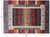 5' 9" X 8' 0" Hand Knotted Tribal Persian Gabbeh Wool Rug - P9868