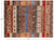 Persian Gabbeh Tribal Handmade Wool Area Rug 5' 0" X 6' 7" - P9894