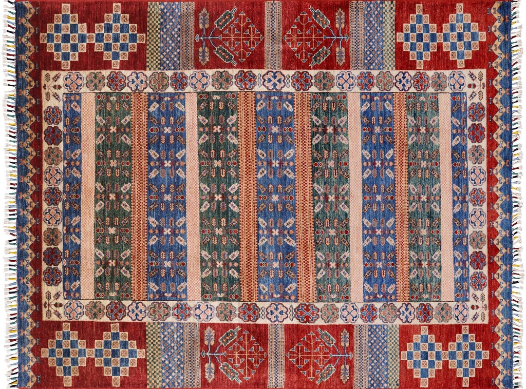 Persian Gabbeh Hand Knotted Wool Area Rug - Manhattan Rugs