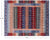 4' 11" X 6' 3" Persian Gabbeh Hand Knotted Tribal Rug - P9897