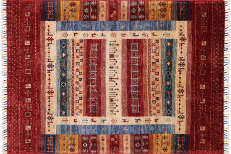 Super Gabbeh Lori Buft Handmade Wool Area Rug - Manhattan Rugs
