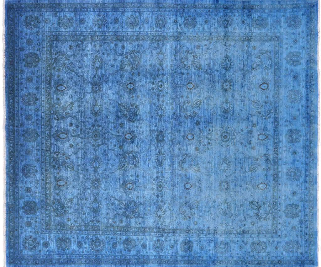 Handmade Overdyed Full Pile Wool Rug - Manhattan Rugs