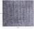 Grey 8' 2" X 9' 10" Overdyed Full Pile Hand Knotted Wool Rug - P9967