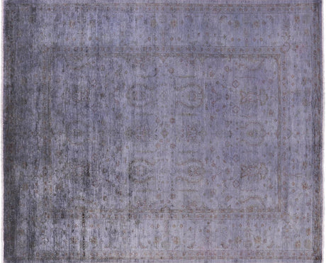 Hand Knotted Full Pile Overdyed Wool Rug - Manhattan Rugs