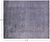 Grey 8' 3" X 9' 10" Hand Knotted Full Pile Overdyed Wool Rug - P9968