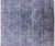 Overdyed Full Pile Hand Knotted Wool Area Rug - Manhattan Rugs