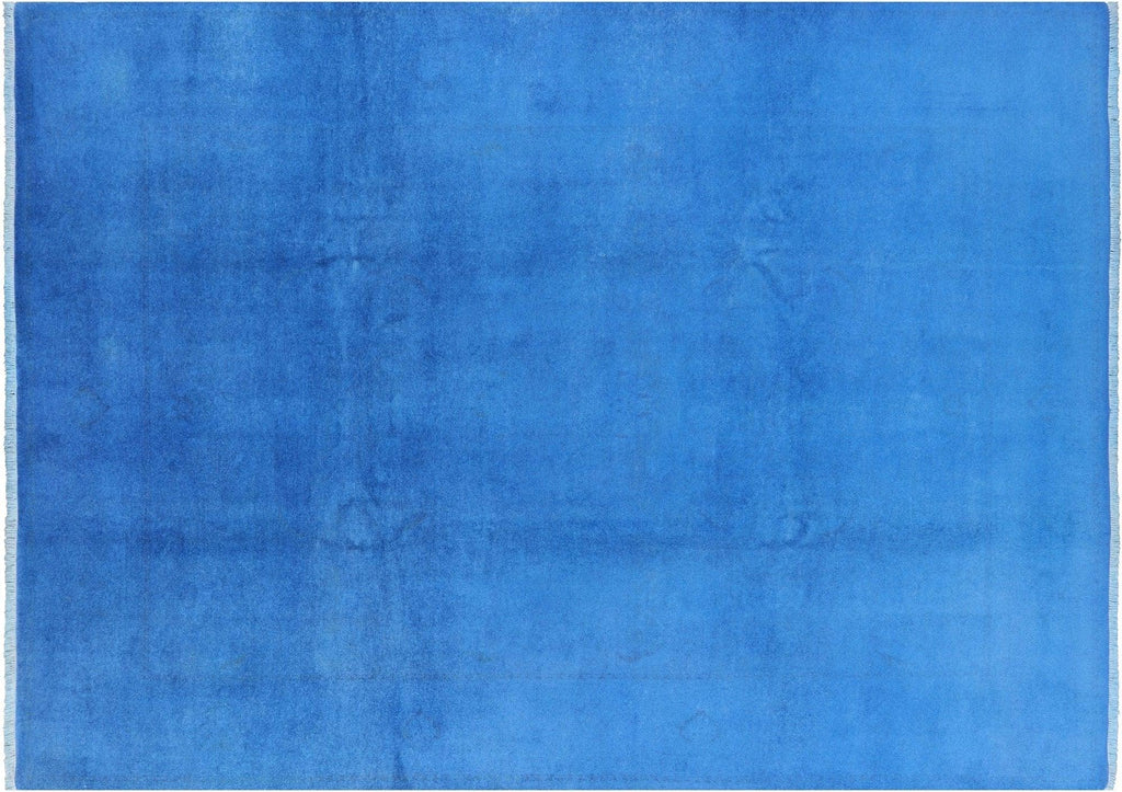 Hand Knotted Full Pile Overdyed Wool Rug - Manhattan Rugs