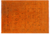 Orange Full Pile Overdyed Handmade Rug - Manhattan Rugs