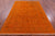 Orange Full Pile Overdyed Handmade Rug - Manhattan Rugs