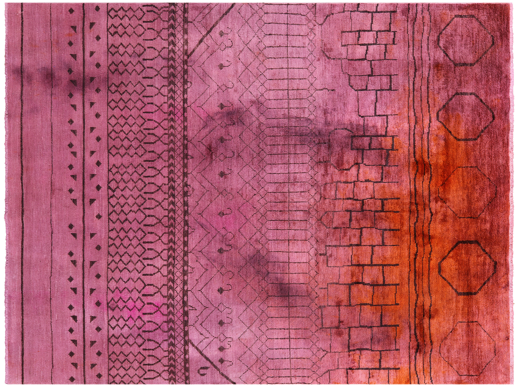 Full Pile Overdyed Hand-Knotted Rug - Manhattan Rugs