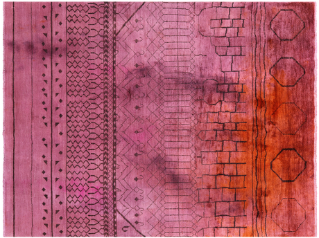 Full Pile Overdyed Hand-Knotted Rug - Manhattan Rugs