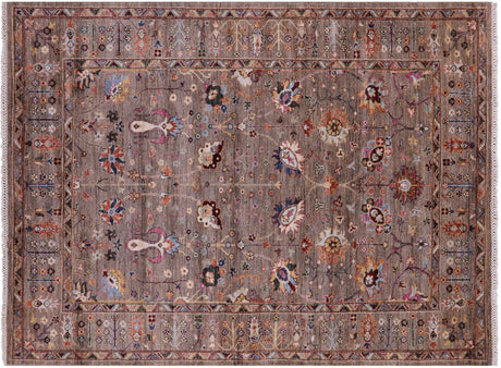 Persian Tabriz Hand-Knotted Wool Rug - Manhattan Rugs