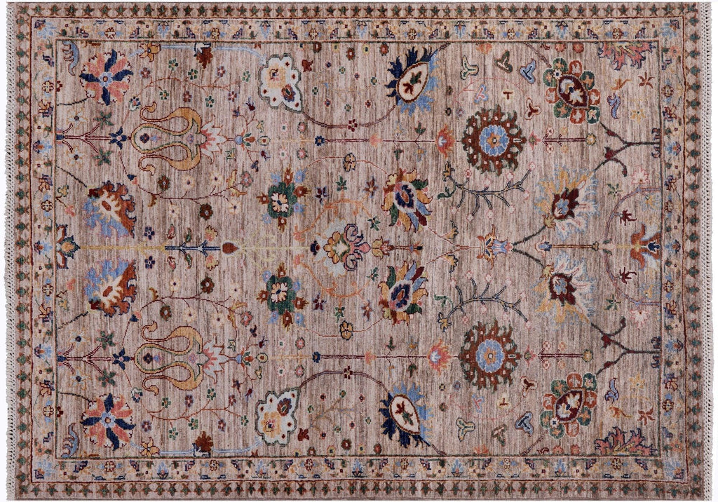 Persian Tabriz Hand-Knotted Wool Rug - Manhattan Rugs
