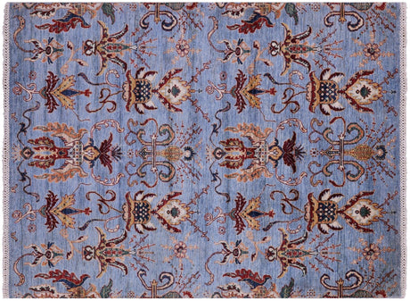 Persian Tabriz Hand-Knotted Wool Rug - Manhattan Rugs