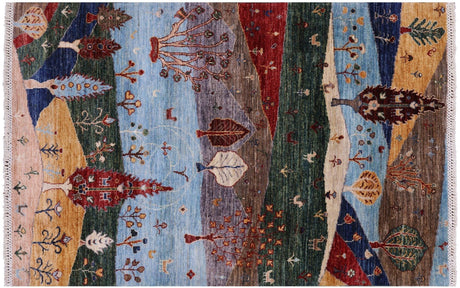 Tribal Persian Gabbeh Handmade Rug - Manhattan Rugs