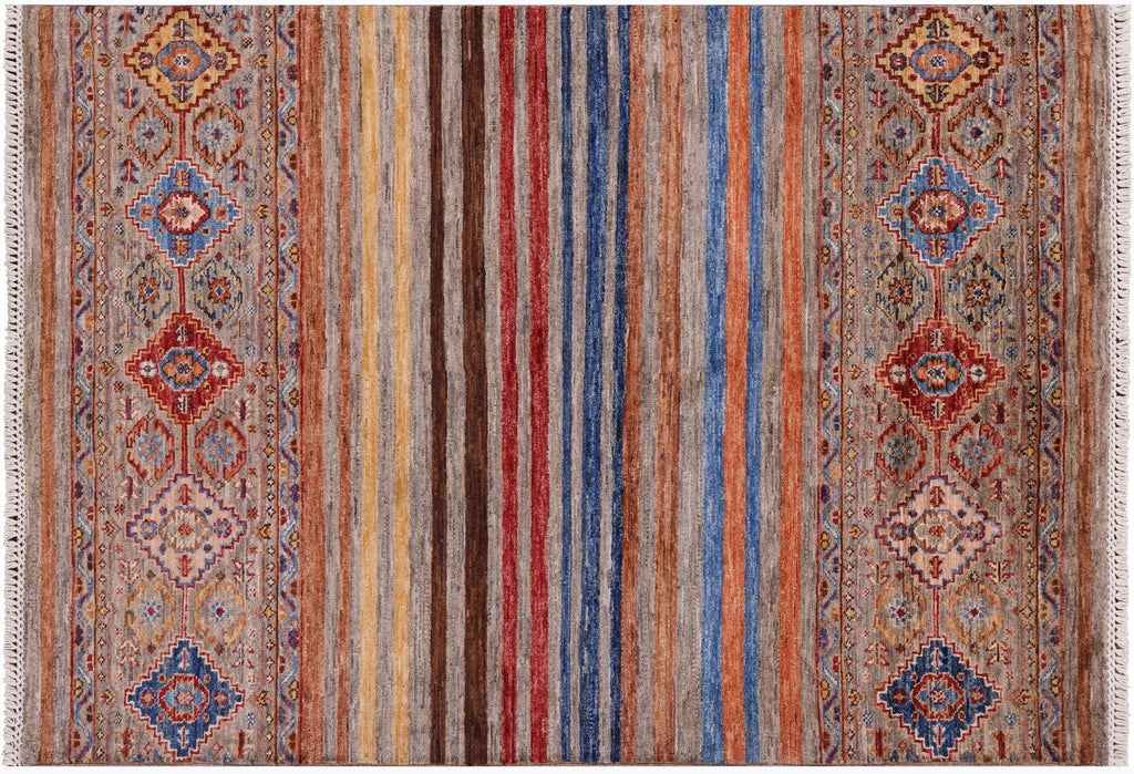 Khorjin Super Kazak Handmade Rug - Manhattan Rugs