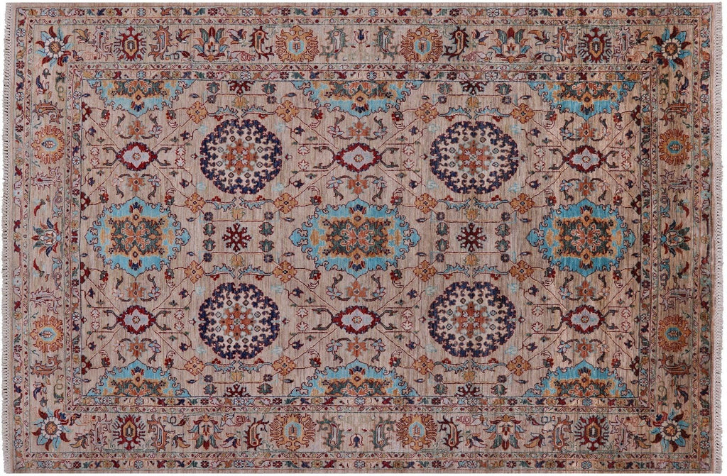 Hand Knotted Persian Tabriz Wool Rug - Manhattan Rugs