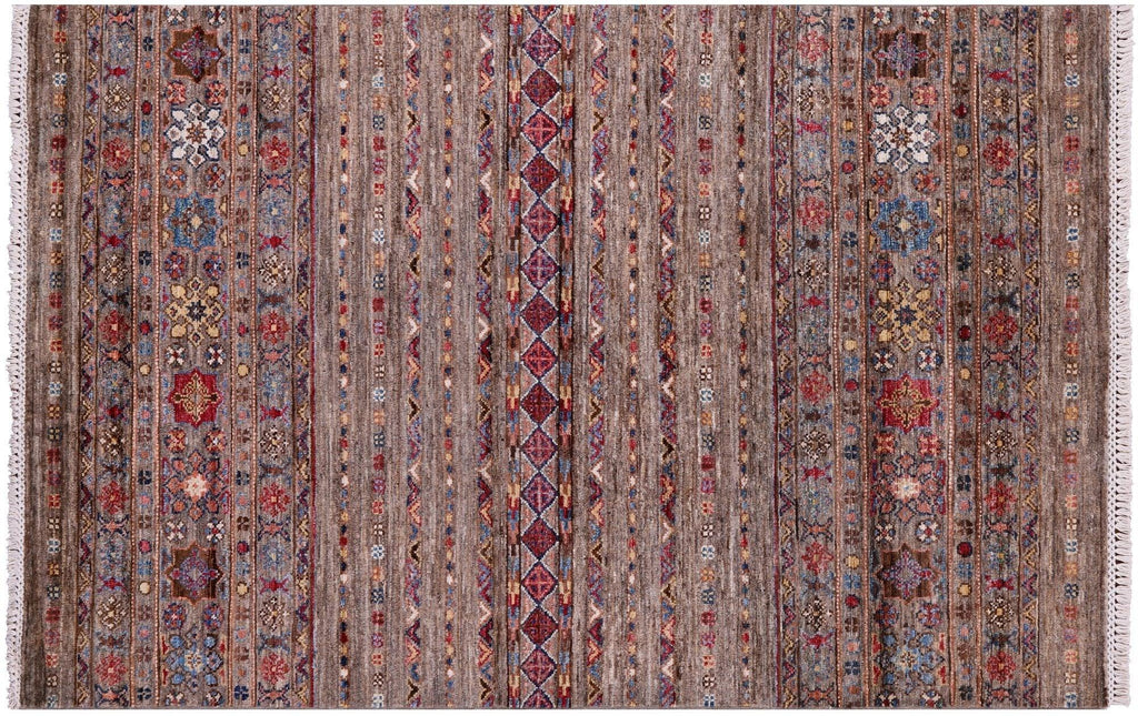 Super Kazak Khorjin Hand-Knotted Rug - Manhattan Rugs