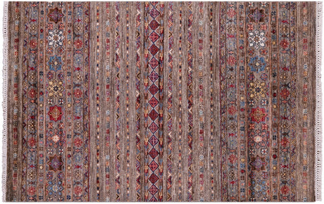 Super Kazak Khorjin Hand-Knotted Rug - Manhattan Rugs