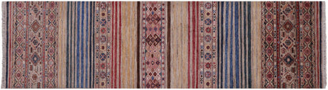 Runner Khorjin Super Kazak Handmade Rug - Manhattan Rugs