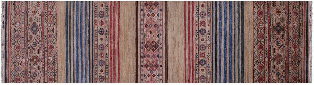 Super Kazak Khorjin Handmade Runner Rug - Manhattan Rugs