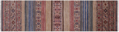 Super Kazak Khorjin Handmade Runner Rug - Manhattan Rugs