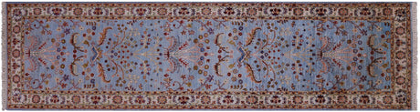 Runner Persian Tabriz Hand Knotted Rug - Manhattan Rugs