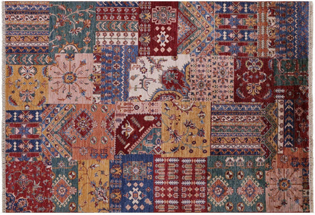 Super Kazak Hand-Knotted Wool Rug - Manhattan Rugs