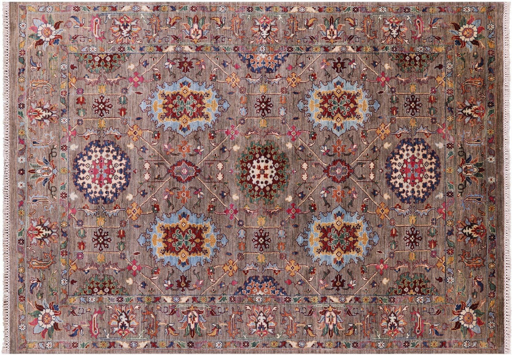 Peshawar Hand-Knotted Wool Rug - Manhattan Rugs