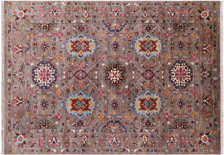 Peshawar Hand-Knotted Wool Rug - Manhattan Rugs
