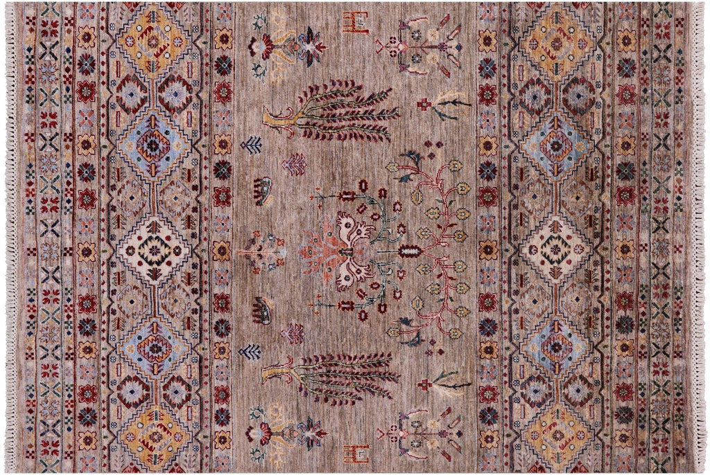 Persian Gabbeh Tribal Hand Knotted Wool Rug - Manhattan Rugs