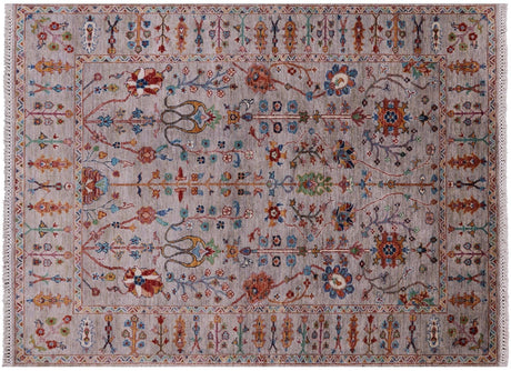 Persian Tabriz Hand Knotted Wool Rug - Manhattan Rugs