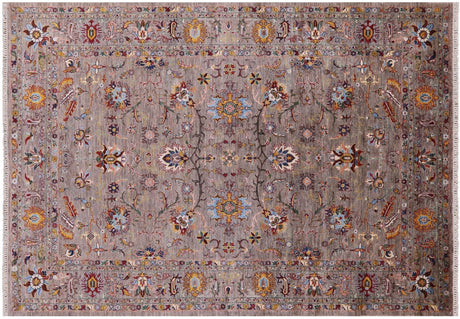 Persian Tabriz Hand-Knotted Wool Rug - Manhattan Rugs