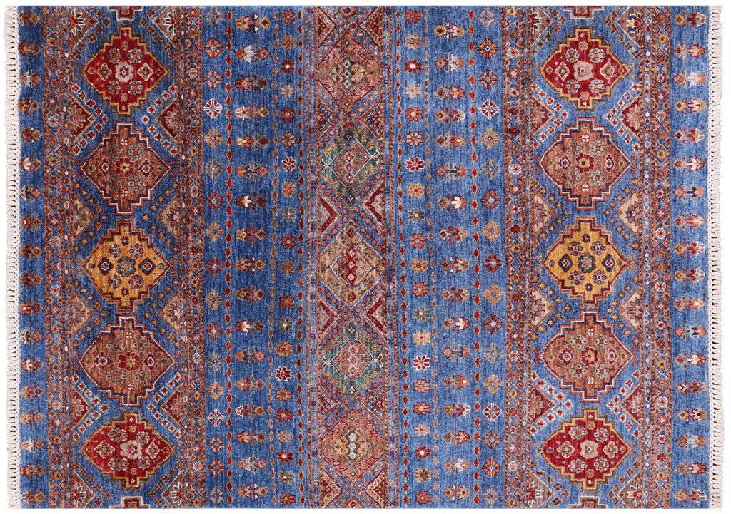 Handmade Khorjin Super Kazak Rug - Manhattan Rugs