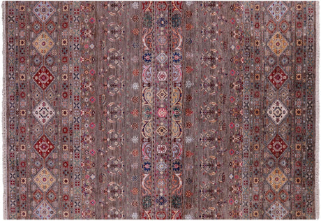 Handmade Persian Gabbeh Tribal Wool Rug - Manhattan Rugs