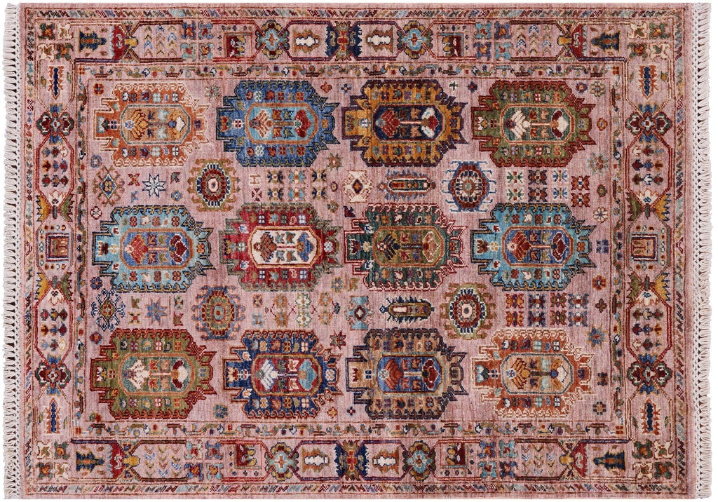 Fine Turkmen Ersari Handmade Wool Rug - Manhattan Rugs