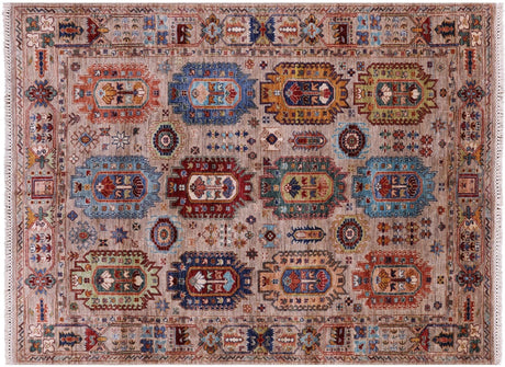 Fine Turkmen Ersari Hand-Knotted Wool Rug - Manhattan Rugs
