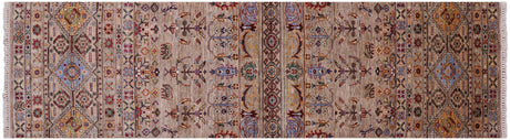 Runner Khorjin Super Kazak Handmade Rug - Manhattan Rugs
