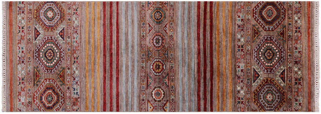 Khorjin Super Kazak Hand Knotted Runner Rug - Manhattan Rugs